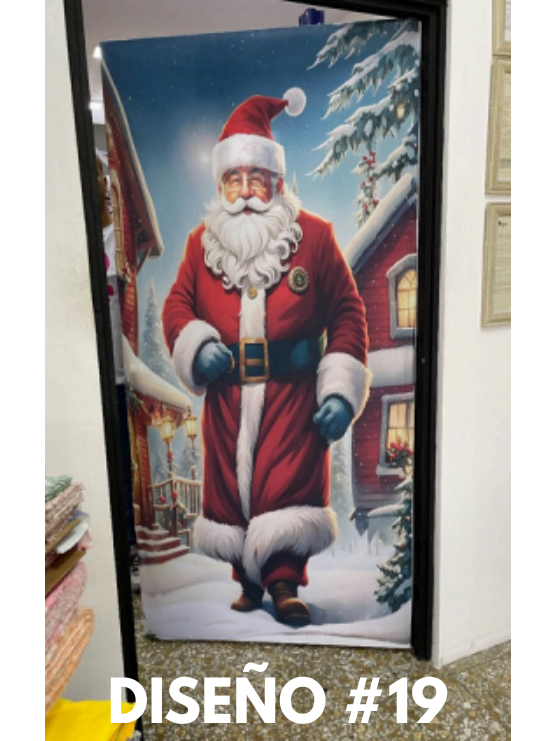 Fundas navideñas para Puertas - Aprovecha precios de preventa