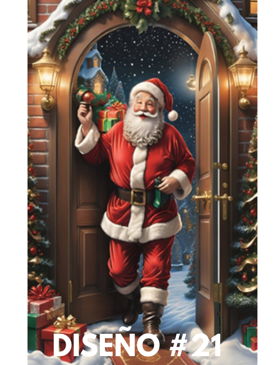 Fundas navideñas para Puertas - Aprovecha precios de preventa