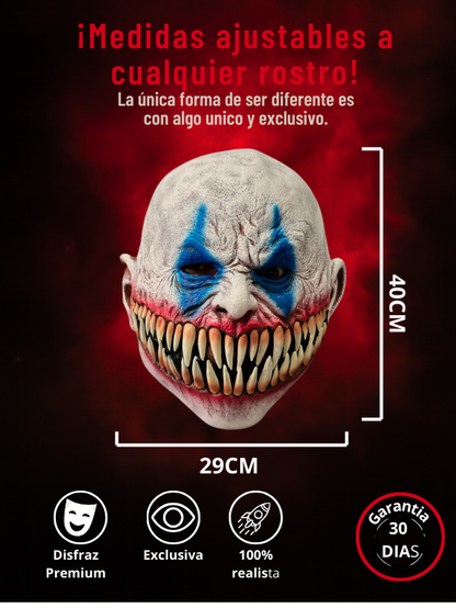 Mascara Payaso Hiperrealista - Edición Limitada 2025