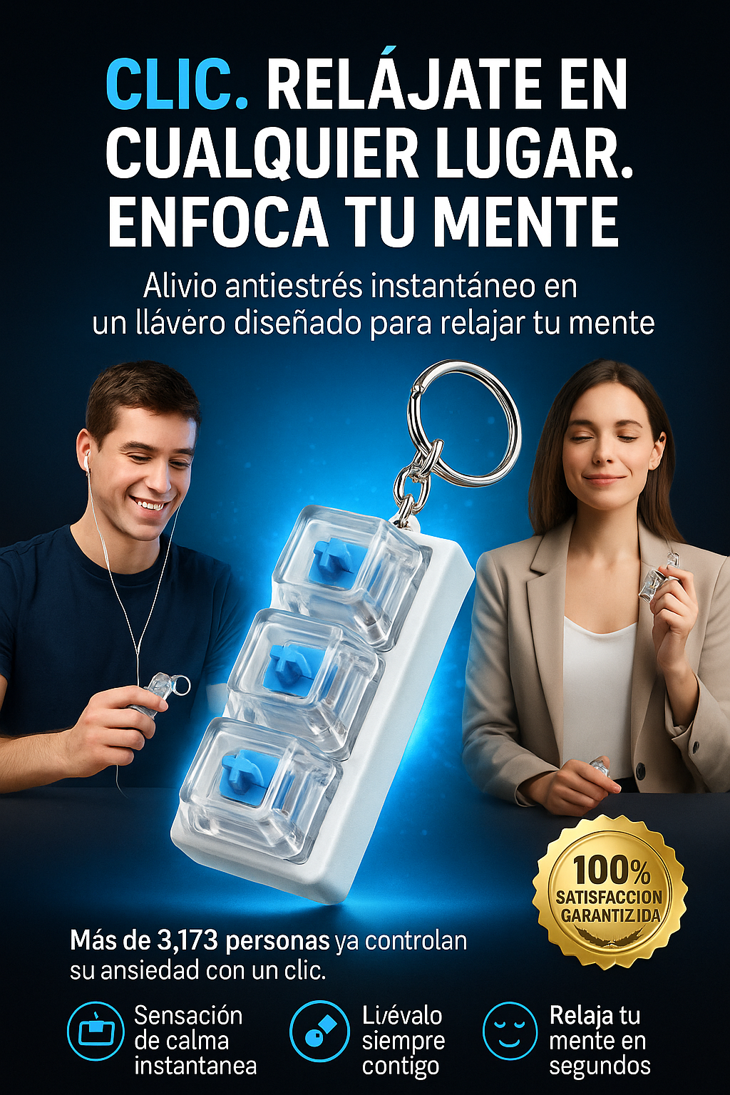 KeyboardPocket® Gadget para disminuir estrés y ansiedad