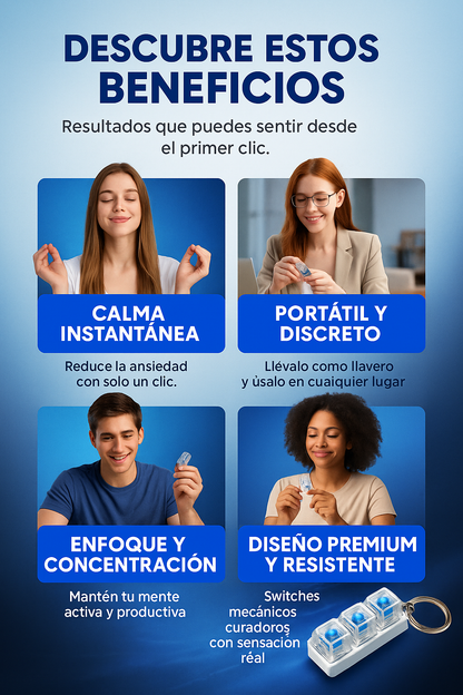 KeyboardPocket® Gadget para disminuir estrés y ansiedad