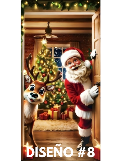 Fundas navideñas para Puertas - Aprovecha precios de preventa